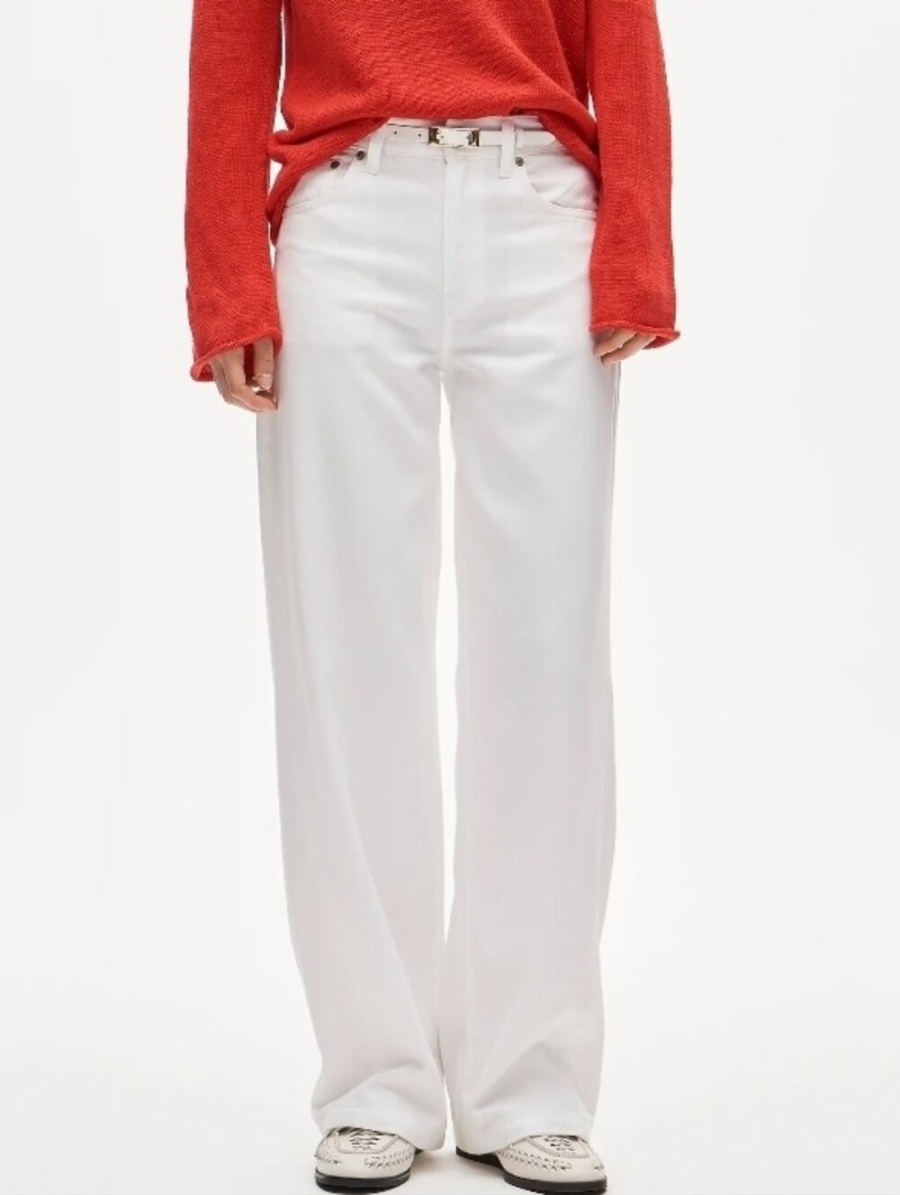 J. Crew Summertime Mid Rise Wide Leg Jean